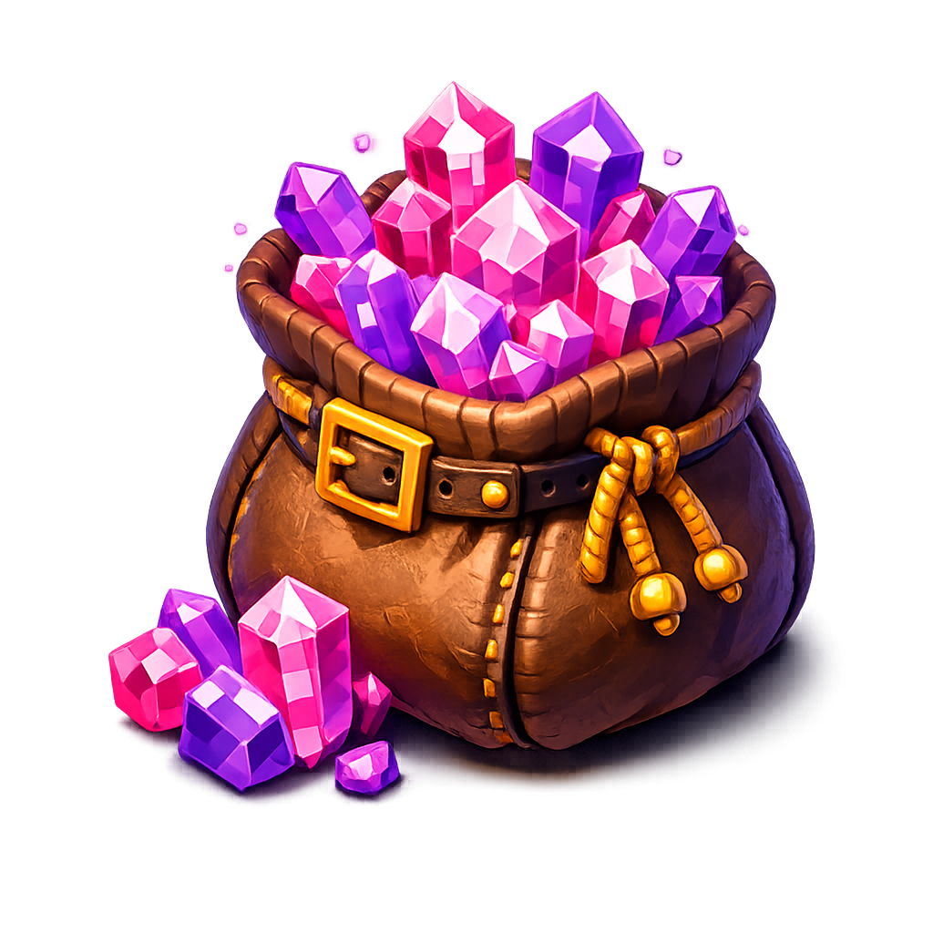 Bolsa de Cristais (600 uni)